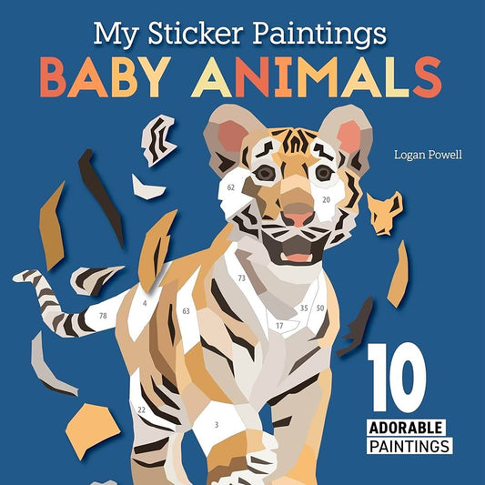 My Sticker Paintings - Baby Animals