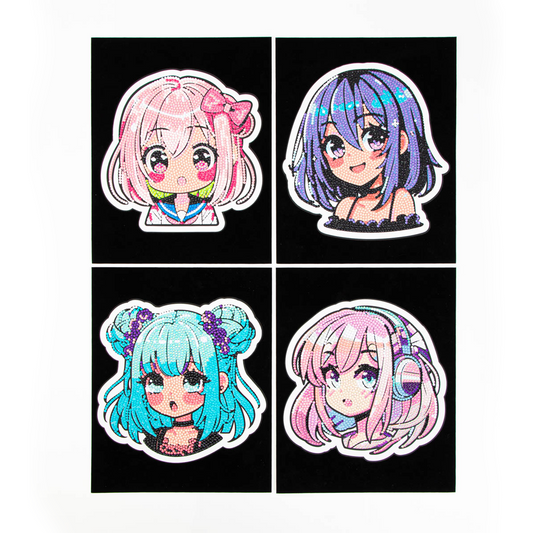 Neon Anime Girls