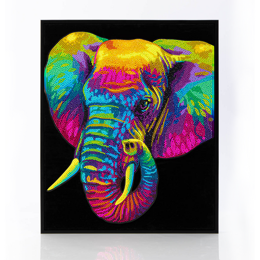 Neon Flock Elephant