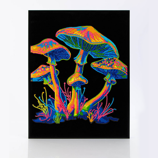 Neon Flock Mushrooms