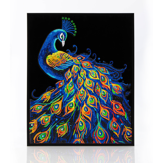 Neon Flock Peacock - Diamond Dotz