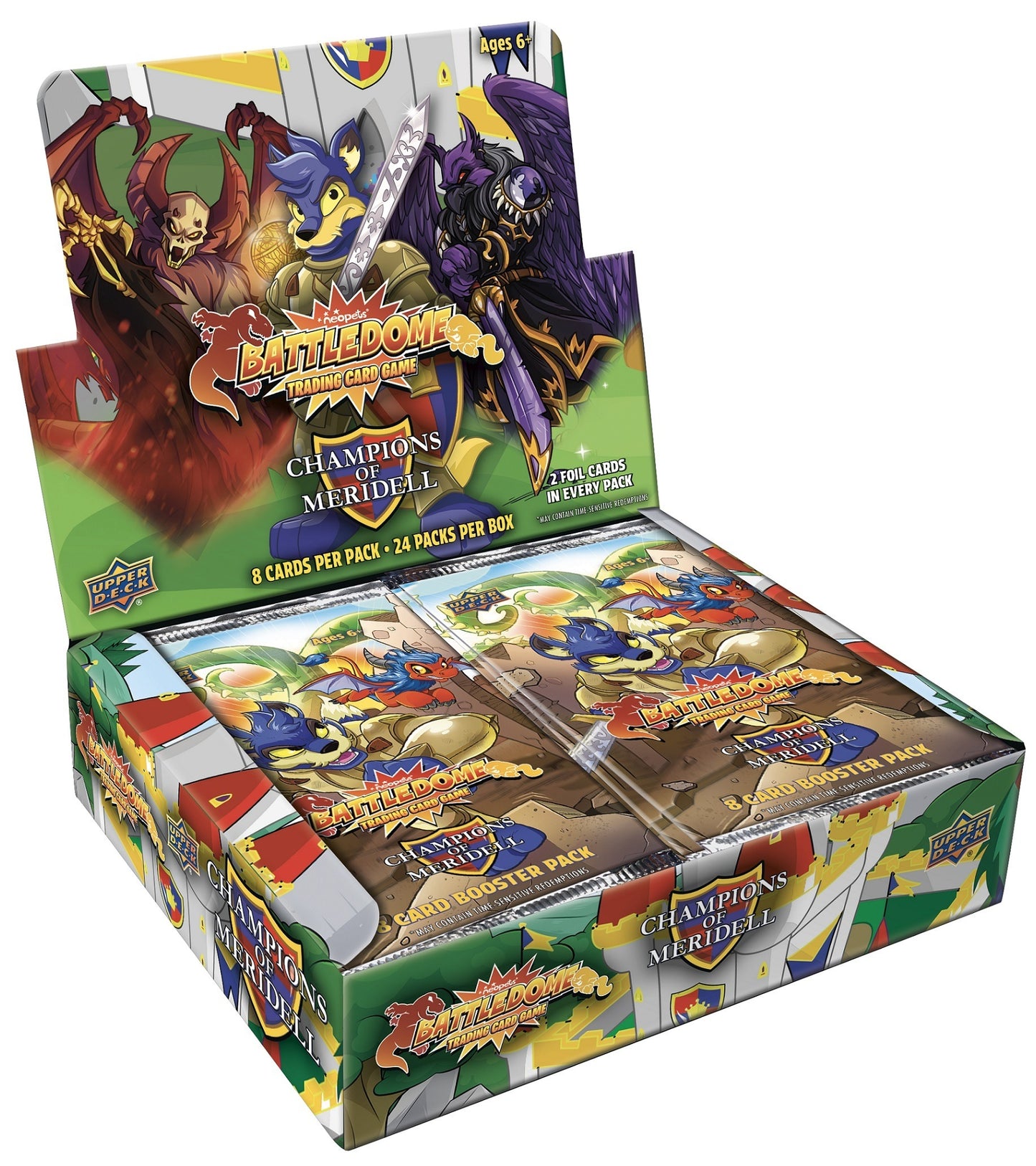 Neopets Battledome TCG: Champions of Meridell Booster Display