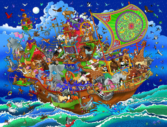 Noah's Ark 400 Piece Springbok - Family