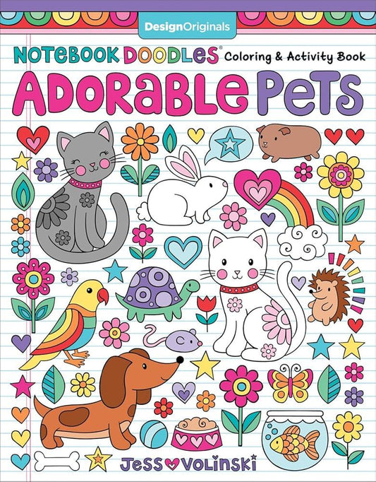 Notebook Doodles - Adorable Pets