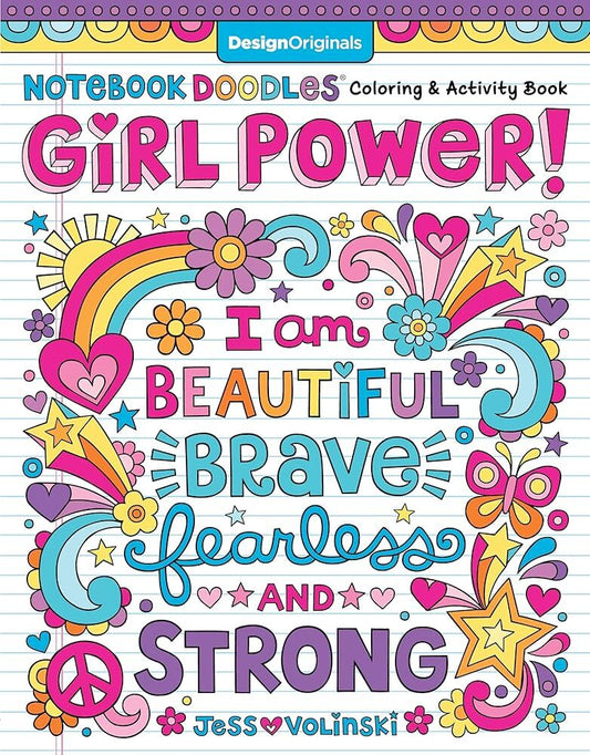 Notebook Doodles - Girl Power