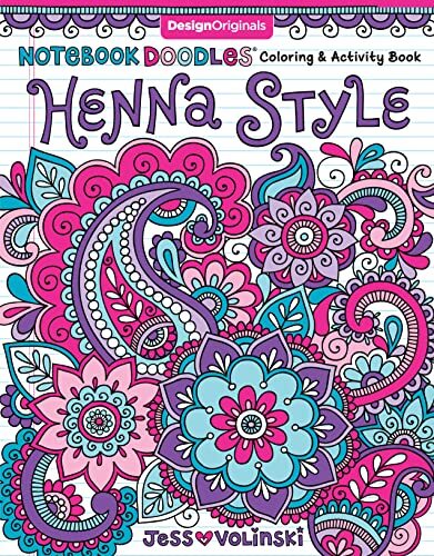 Notebook Doodles Henna Style Coloring