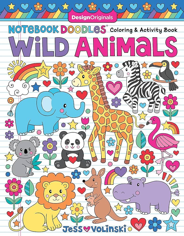 Notebook Doodles - Wild Animals