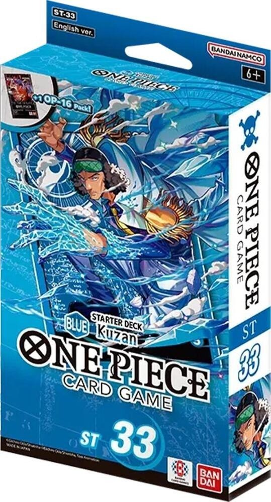 ONE PIECE CARD GAME - Starter Deck 33: BLUE Kuzan (ST-33)