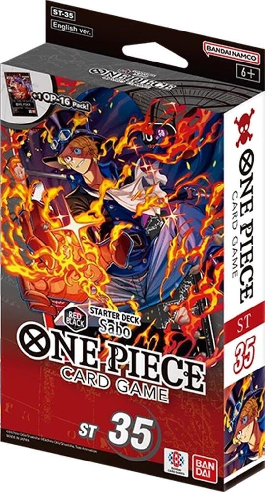 ONE PIECE CARD GAME - Starter Deck 35: RED/BLACK Sabo (ST-35)