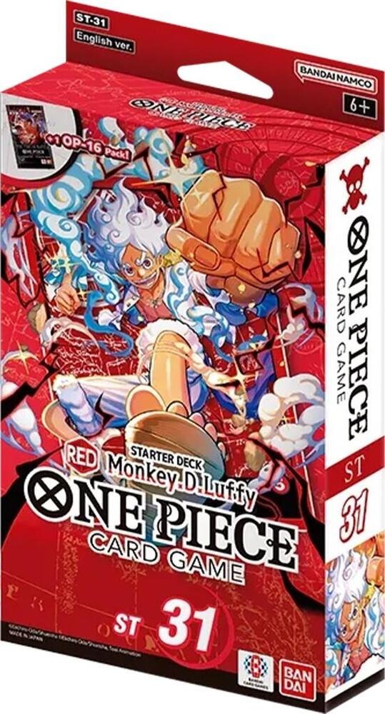 ONE PIECE CARD GAME Starter Deck - RED Monkey.D.Luffy (ST-31)