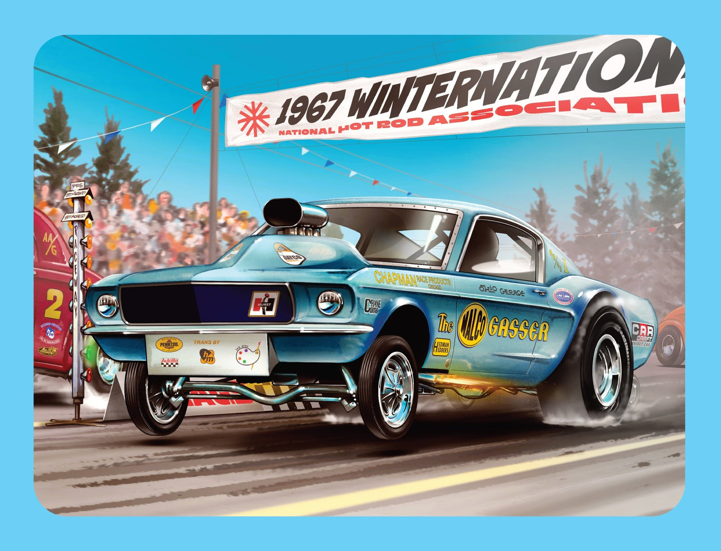 Ohio George Malco Gasser Mustang 1:25