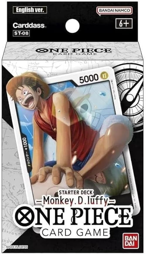 One Piece Starter Deck: Monkey. D. Luffy  ST-08  (st08)