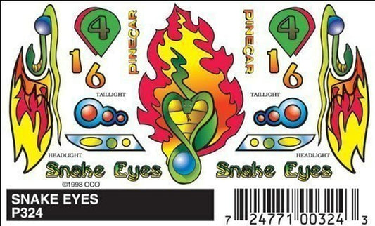 P324 Snake Eyes Stick-On Decal