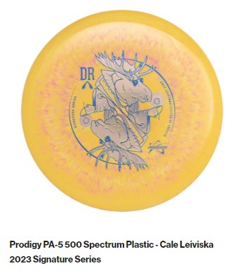 Prodigy PA-5 500 Spectrum Plastic - Cale Leiviska 2023 Signature Series 170-177