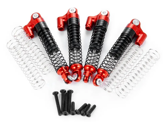 Long Travel 62mm Aluminum Shocks Titanium FOR Traxxas TRX-4M