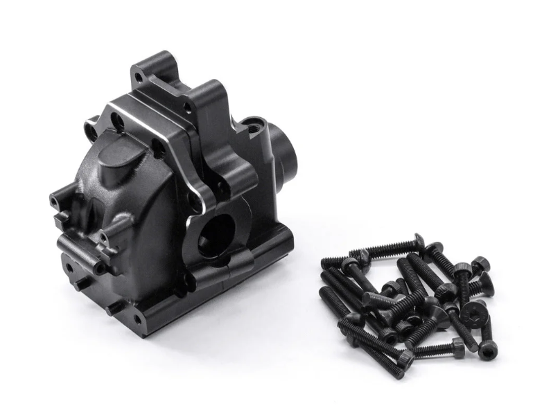 Powerhobby Aluminum Gearbox Cover FOR Traxxas Sledge Black