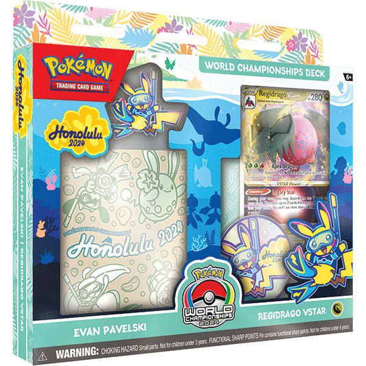 Pokemon TCG: 2024 World Championship Deck Display (8 Decks to choose from))