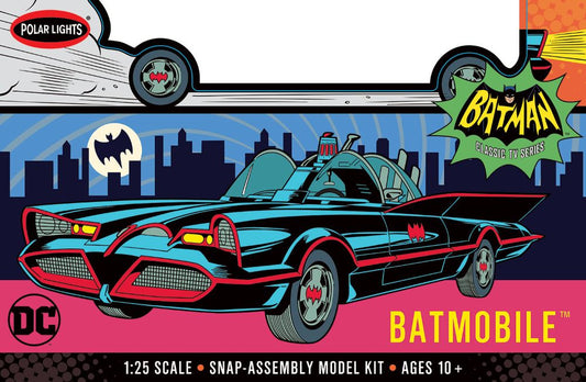 1/25 Classic 1966 Batmobile (Snap) (Retro-Style Box)