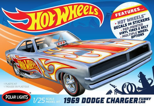 '69 Dodge Charger Funny Car 1:25 SCALE MODEL KIT