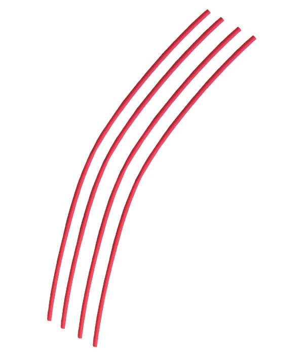 PRC Heat Shrink - 2mm- RED