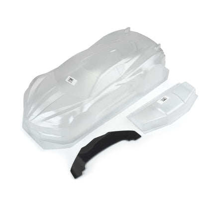 Dodge Challenger SRT Demon Clear Body for ARRMA Infraction