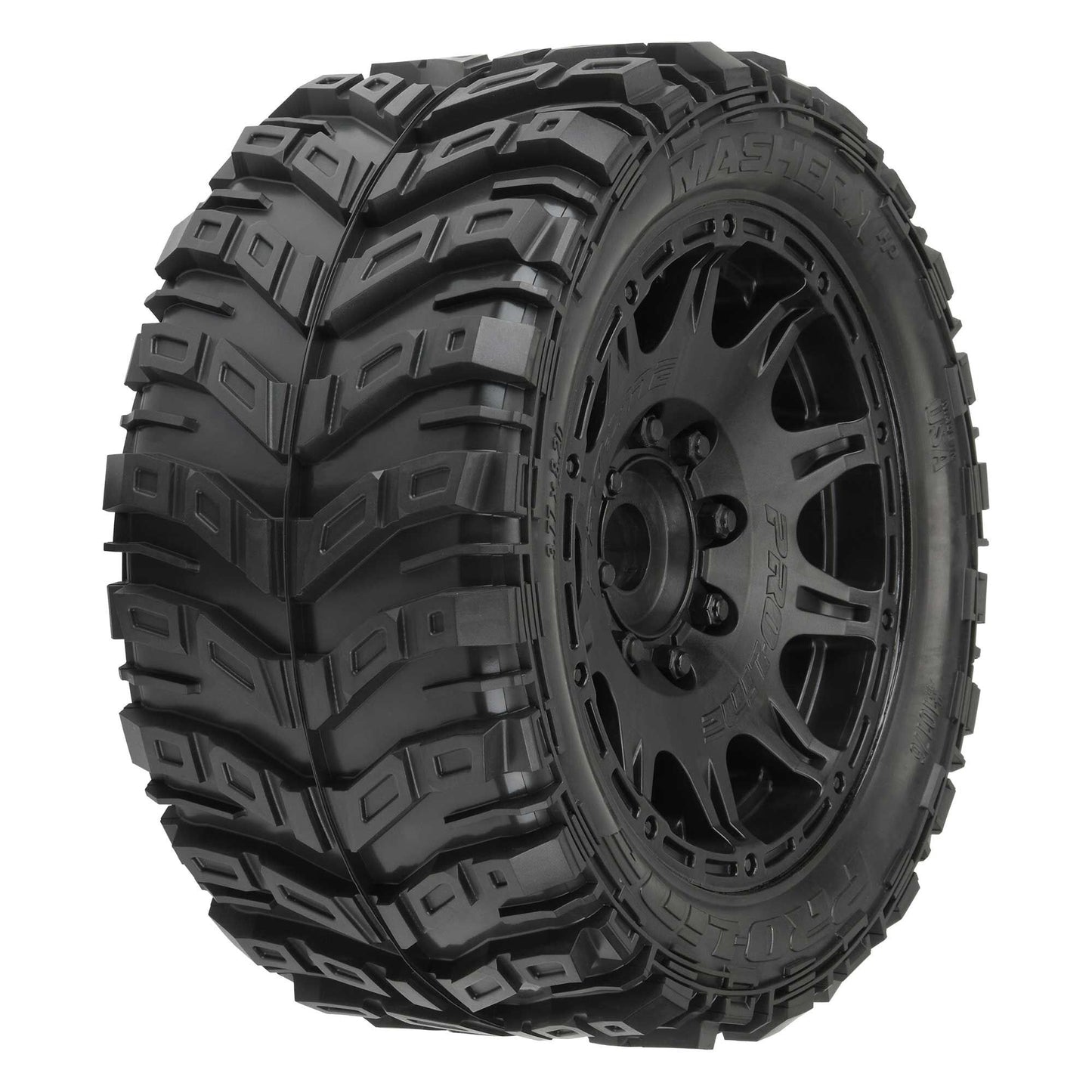 Masher X HP BELTED MTD Raid Blk 24mm F/R