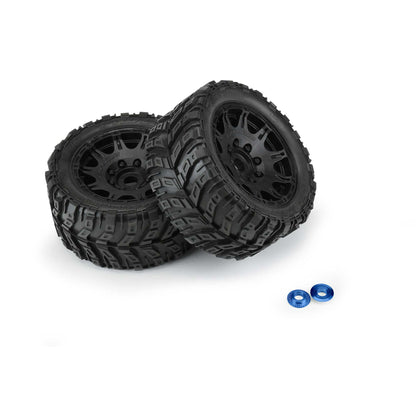 Masher X HP BELTED MTD Raid Blk 24mm F/R