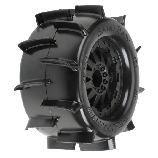 Rear Sand Paw 2.8, TRA Bead,Mnt F11 Blk Whl:EST (discontinued)