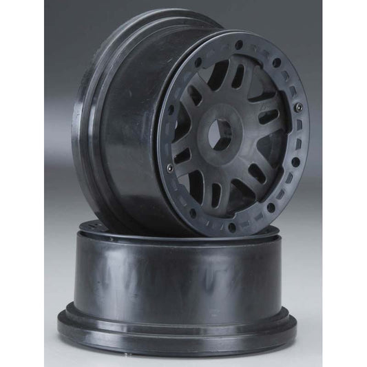 PRO272803 Desperado 2.8" Black Front Wheels (2) (discontinued last set)
