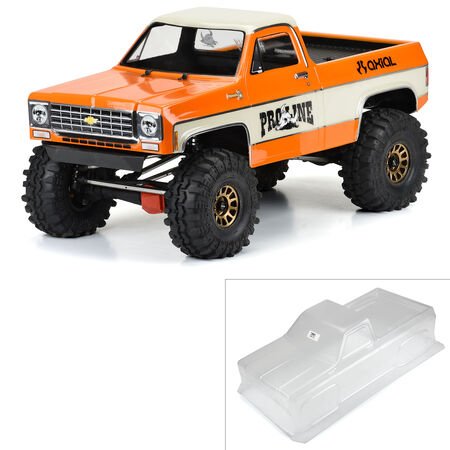 1/6 1978 Chevy K-10 Clr Body: SCX6