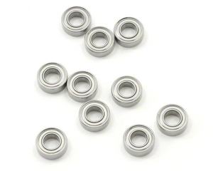 3/16x3/8x1/8 Metal Shielded Speed 1/10 Wheel Bearings (10)