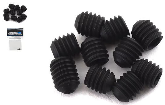 3x4mm "High Strength" Cup Style Set Screws (10) ProTek RC