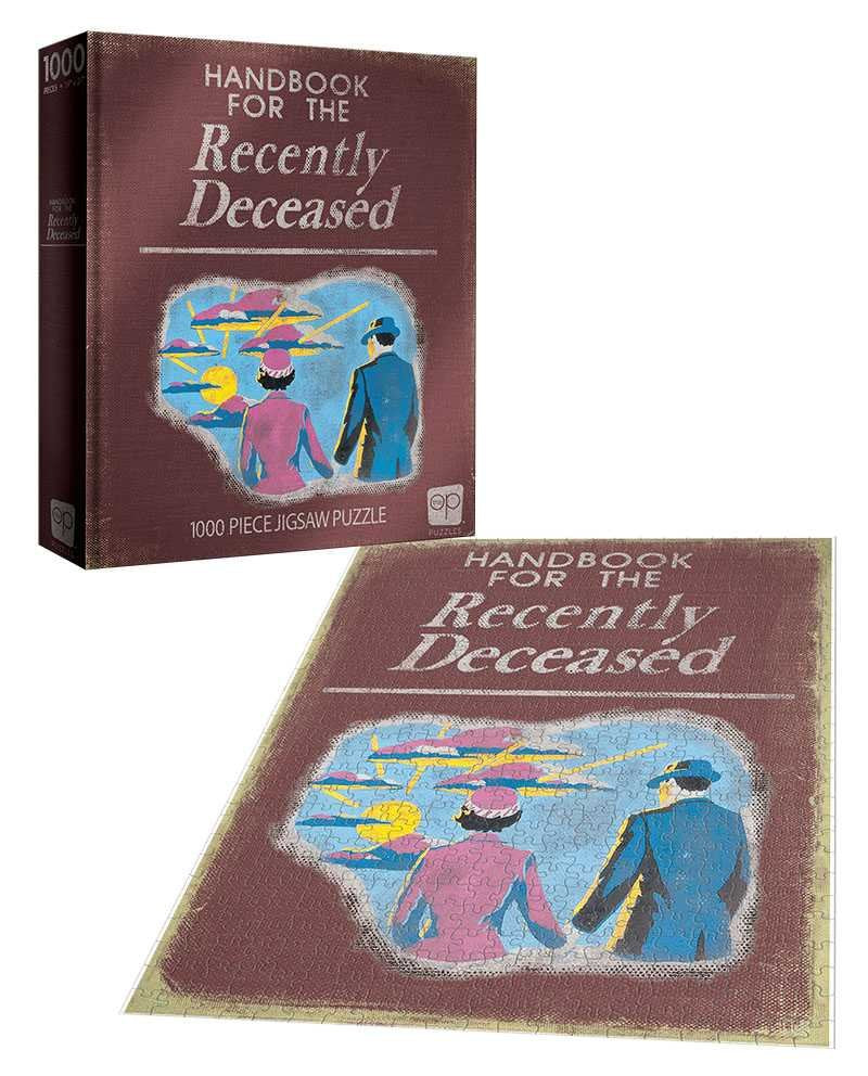 Beetlejuice “Handbook for the Recently Deceased” 1000 Piece Puzzle