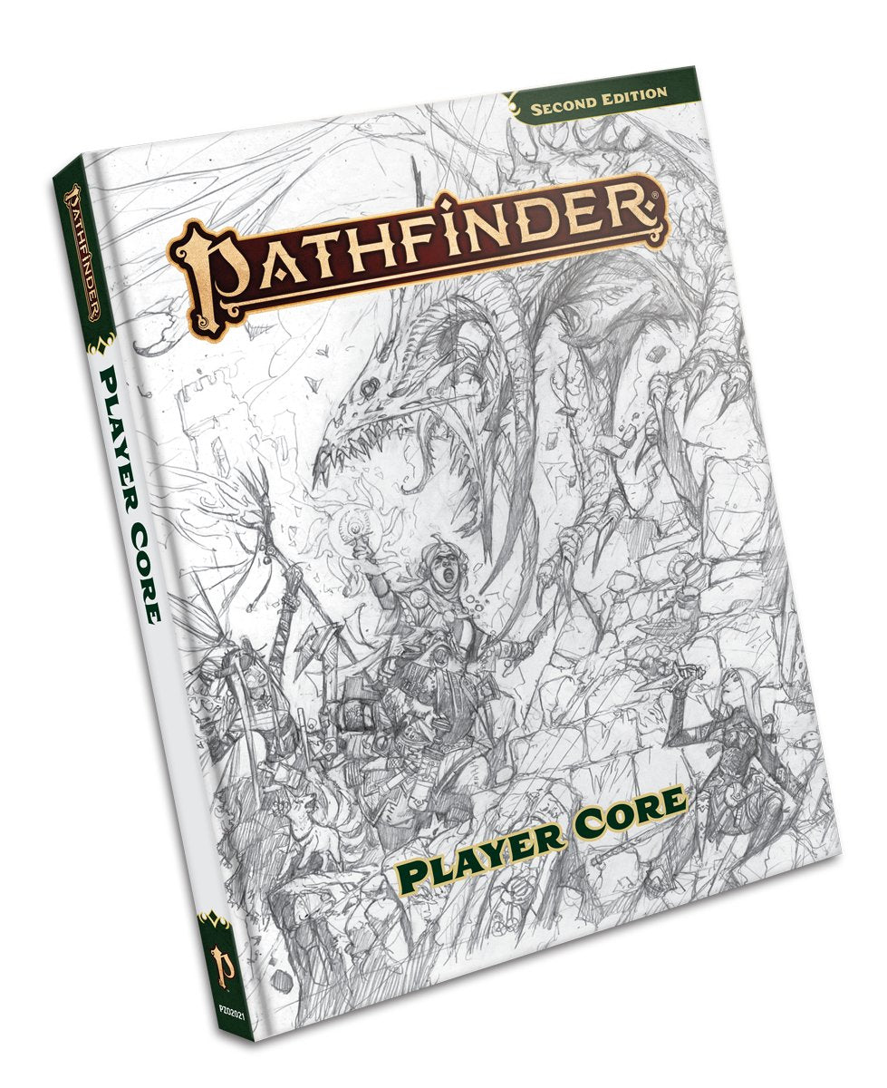 Pathfinder Player Core Sketch Cover (P2)