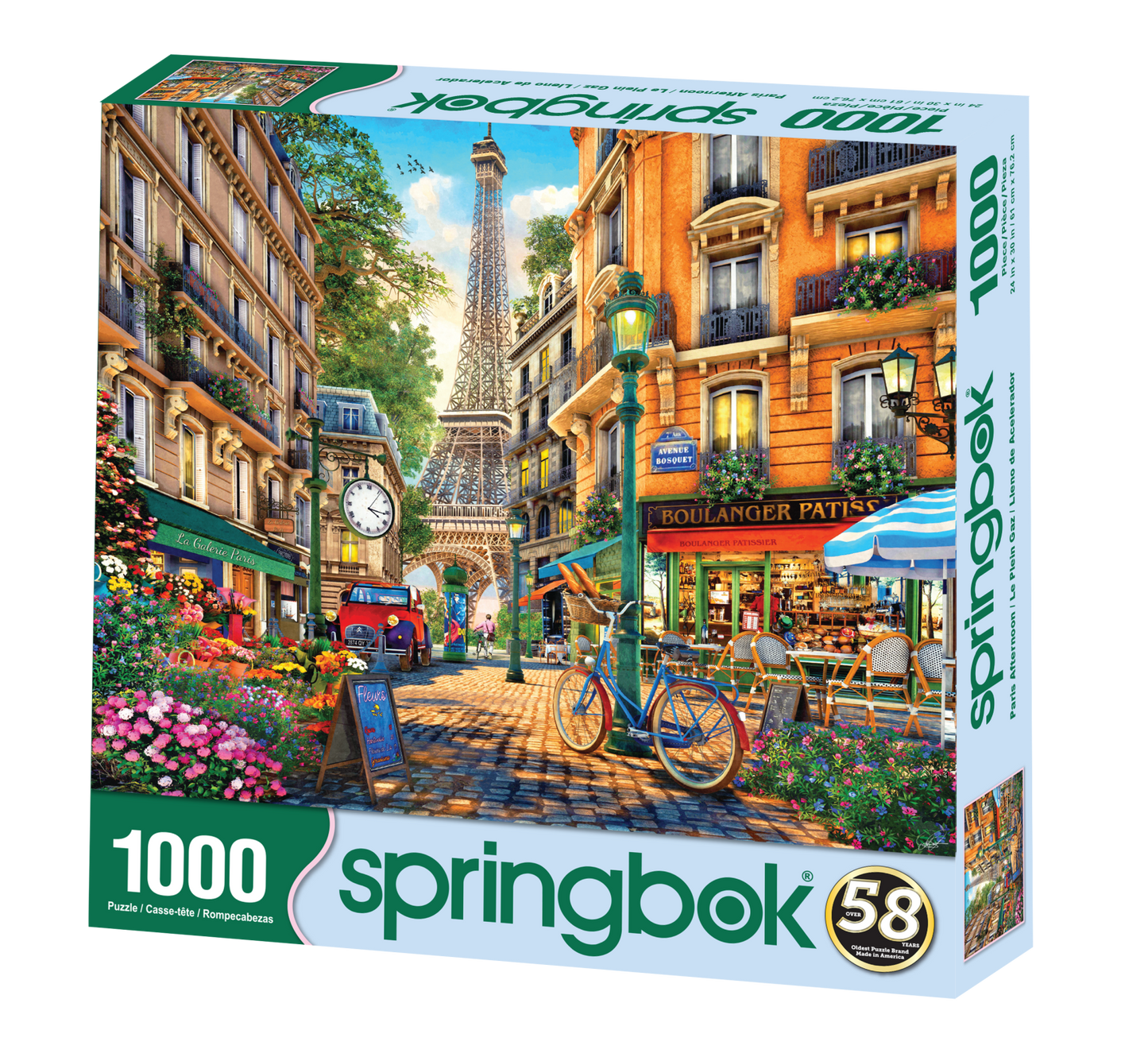 Paris Afternoon- NEW 1000 Piece Springbok