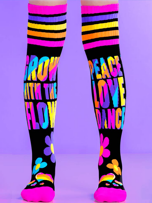 Peace Love Dance Socks