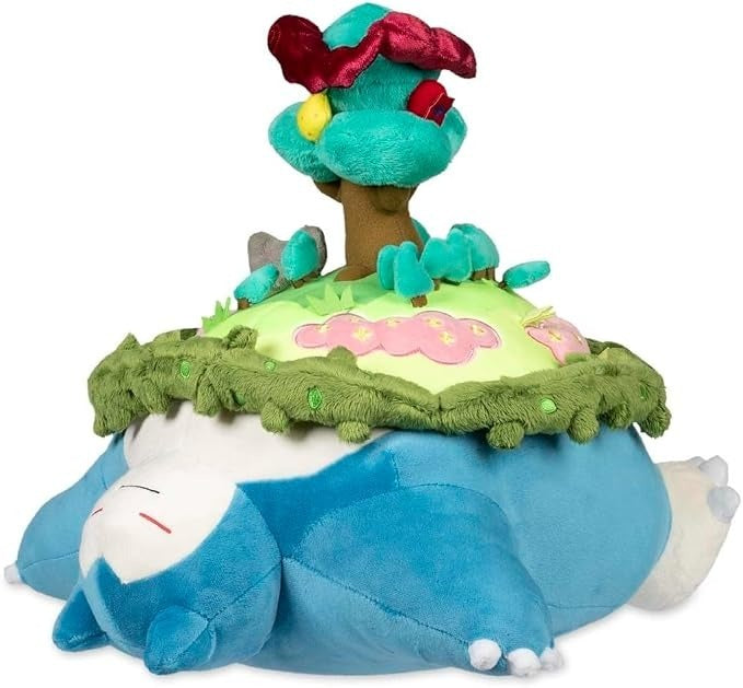 Pokemon snorlax tree plush Pokemon Center