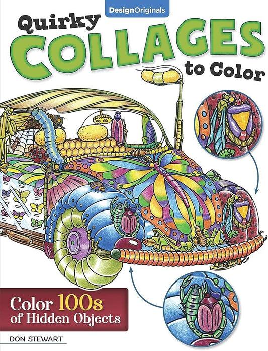 Quirky Collages to Color