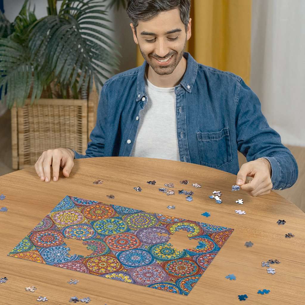 Elspeth McLean: Magnificent Mandalas 500 pc Puzzle