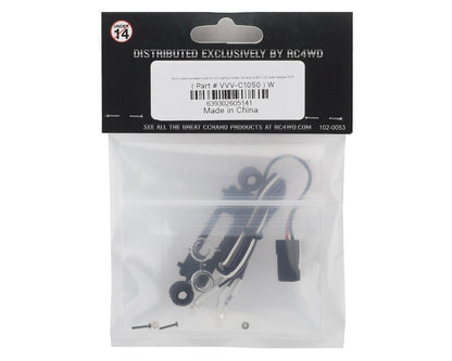Headlight Insert w/ LED Light-Axial SCX24 Wrangler