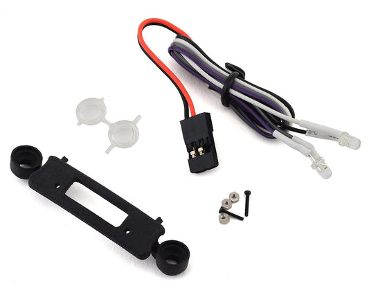 Headlight Insert w/ LED Light-Axial SCX24 Wrangler