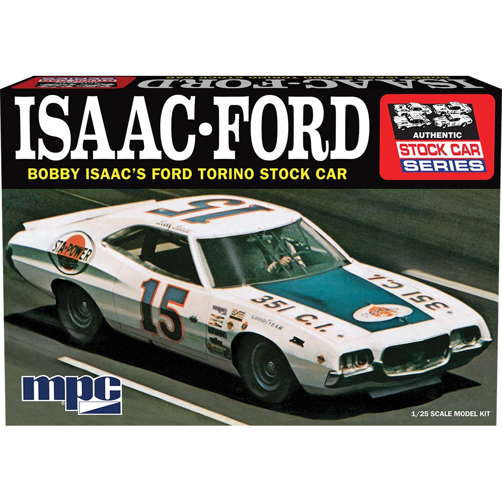 1/25 Bobby Issac #15 1972 Ford Torino Stock Car