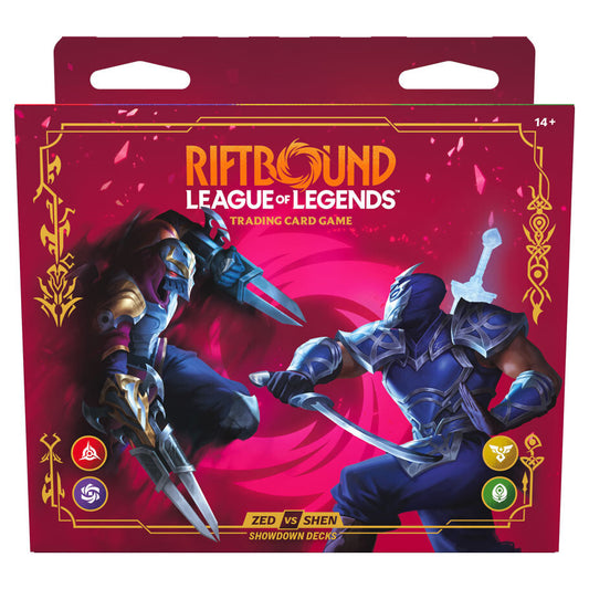 Riftbound: League of Legends TCG: Vendetta: Showdown Deck: Zed vs Shen Start  1 - Deck