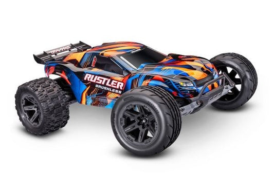Traxxas Rustler 2WD Brushless - Orange