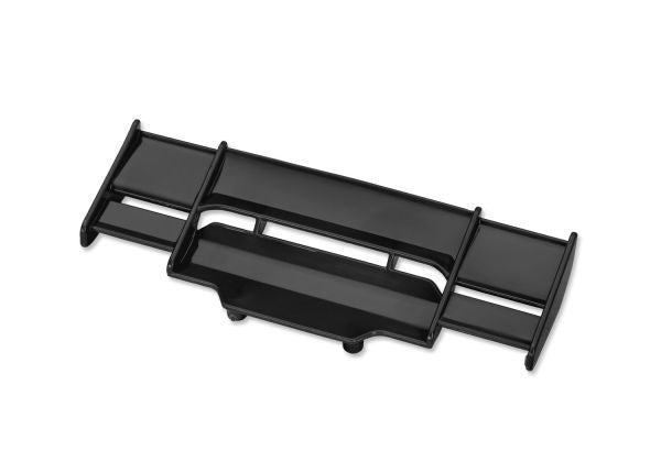 Rustler Black Rear Wing with Screws