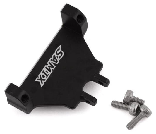 Samix SCX24 Aluminum Servo Mount (Black) (EcoPower/Emax)