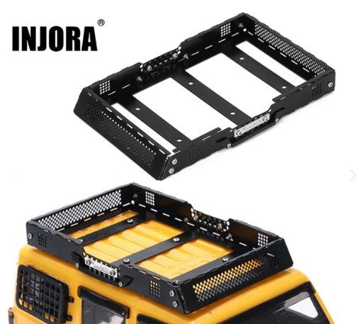 Metal Luggage Roof Rack Carrier for Axial SCX24 2019 Jeep Wrangler