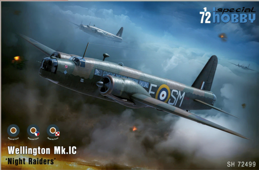 Wellington Mk.IC ‘Night Raiders’ Special Hobby | No. SH72499 | 1:72