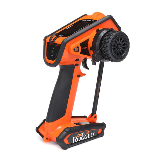 DX6 Rugged 6 Channel DSMR Transmitter Only Orange