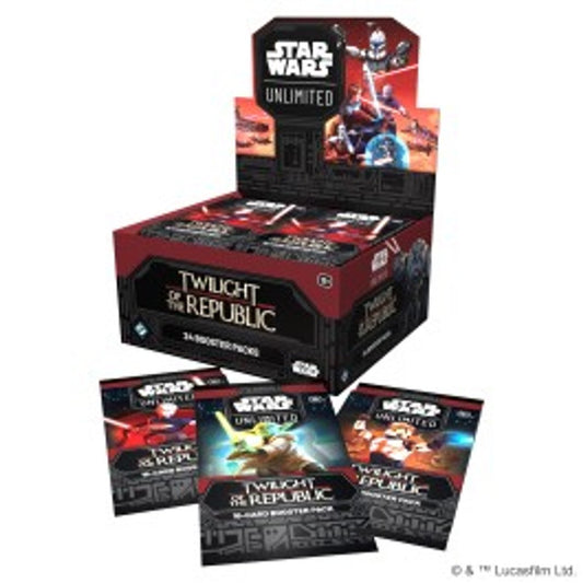 Star Wars: Unlimited - Twilight of the republic individual booster packs